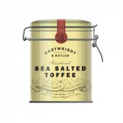Cartwright & Butler - Sea Salted Toffees in bewaarblik - 130 gram