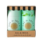 Sal de Ibiza - Zeezout puur en zeezout met mediterraanse kruiden in geschenkverpakking