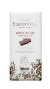 Simon Coll - Melk Chocolade 60% - 85 gram