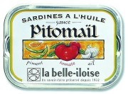 la Belle-Iloise - Sardines à la sauce Pitomaïl - 115 gram