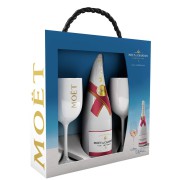 Moët & Chandon - Ice Imperial Rosé in geschenkverpakking met twee glazen - 0.75 - n.m.