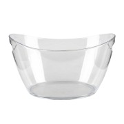 Pourwell - Seau à Champagne et à Vin  - Transparent - Grand