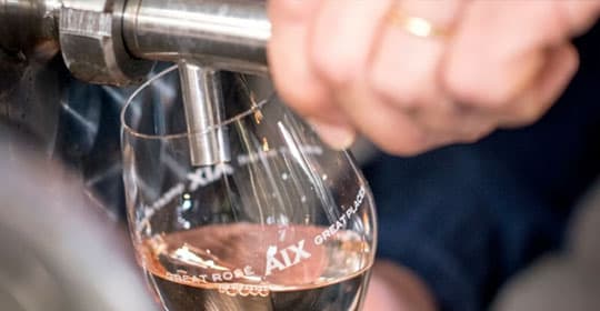 Hoe wordt de AIX rosé gemaakt.